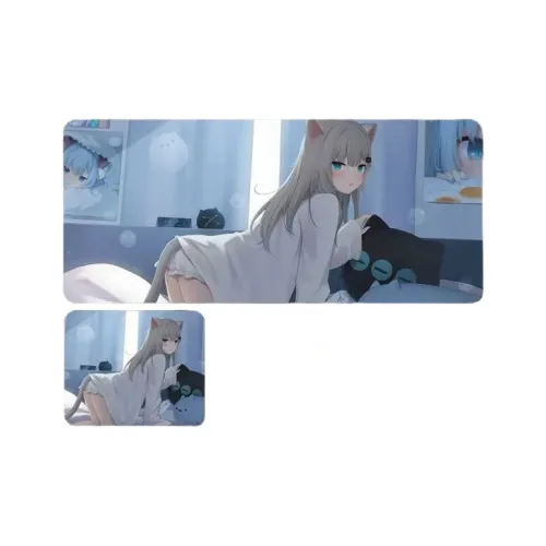 Beams Anime Male & Female Keyboard Pad Desktop Office Table Mat Computer Gaming Anime Sexy Catwoman Mouse Pads