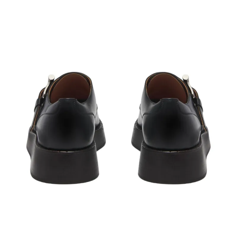 Alexander McQueen T Bar Casual Shoes Men's Black-3
