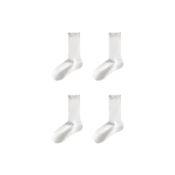 Temooues Mid Calf Socks Women's 4 Pack