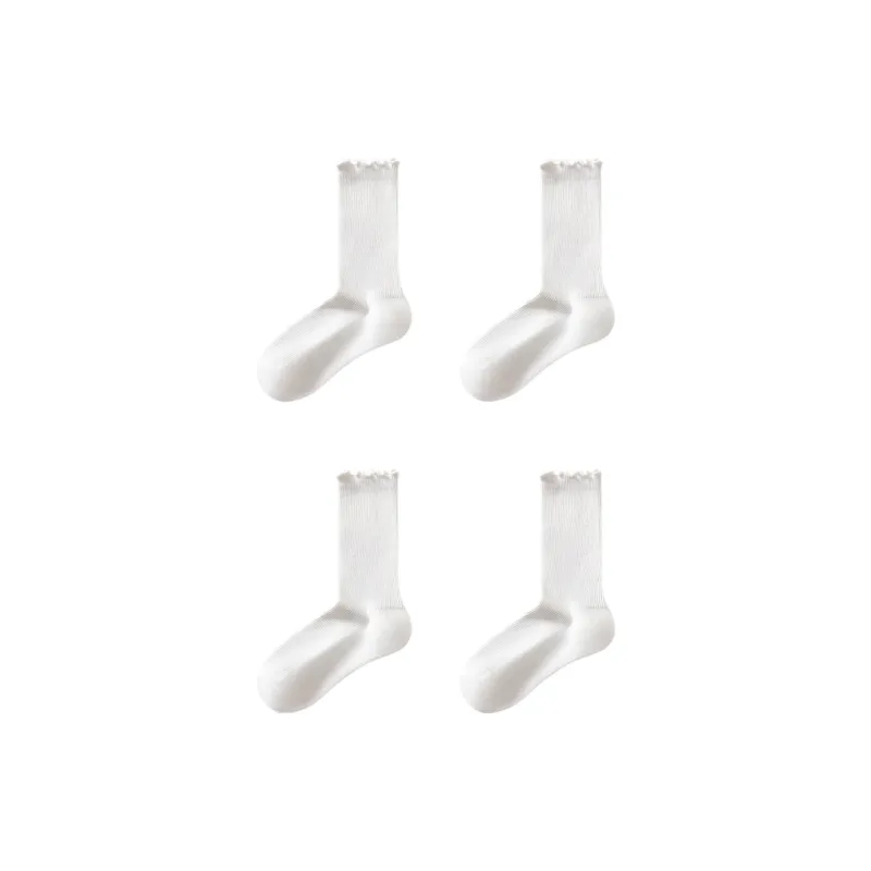 Temooues Mid-Calf Socks Women's 4 Pack-0