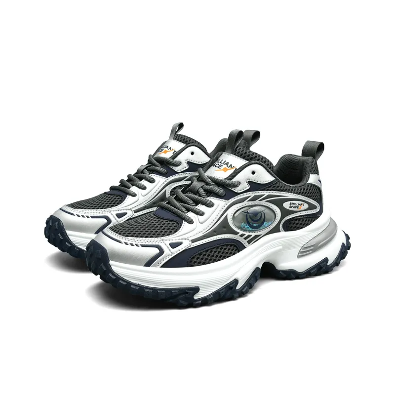 HLA Sparkling Space Low-Top Chunky Sneakers Men's-6