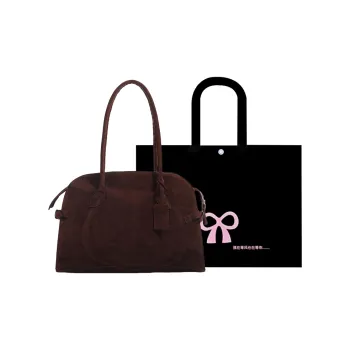 HACIN Artificial Leather Handbag Shoulder Bag Regular Women's Coffee