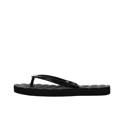 TORY BURCH Kira Flip Flops Black Women's