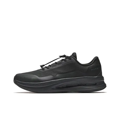 CHAOJIANTA Anti Slip Wear Resistant Low Top Training Shoes Men's Basic Black
