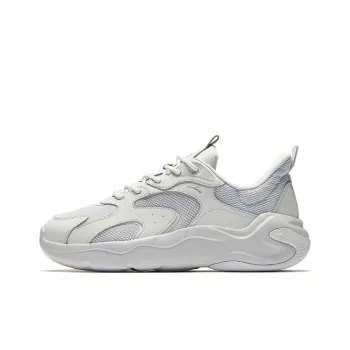 CHAOJIANTA Anti-Slip Wear-Resistant Low-Top Casual Shoes Men's Sand Grain Gray