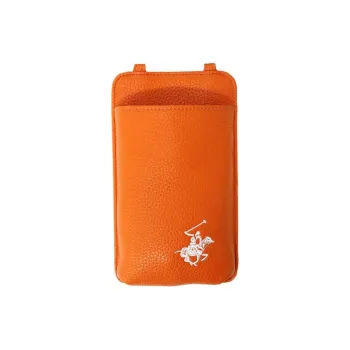 BEVERLY HILLS POLO CLUB PU Cell Phone Pouch Regular Men's Orange