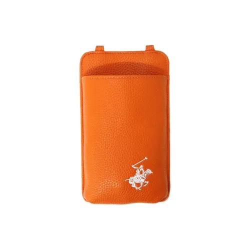 BEVERLY HILLS POLO CLUB PU Cell Phone Pouch Regular Men's Orange