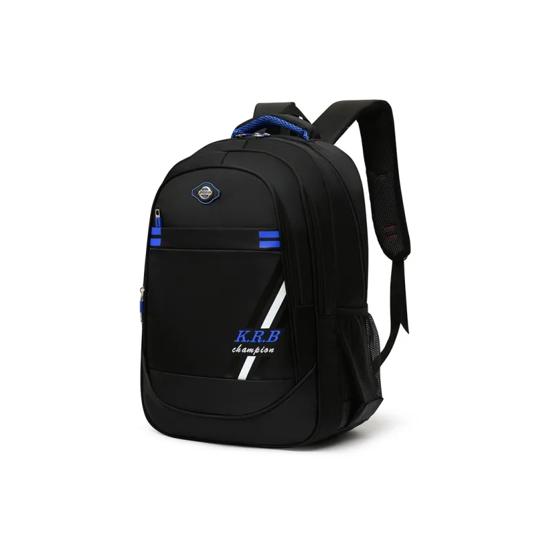MingLu Oxford Backpack Regular Unisex Black-1