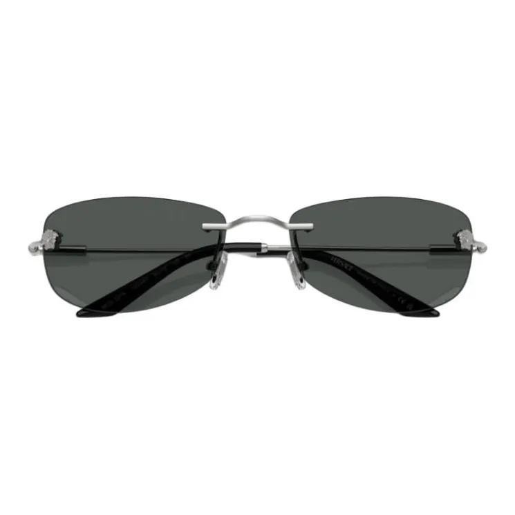 VERSACE Rectangle Frame Sunglasses-1