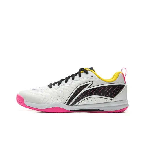JOOLA Storm PRO Cushioning Anti Slip And Wear Resistant Low Top Table Tennis Shoes Unisex White