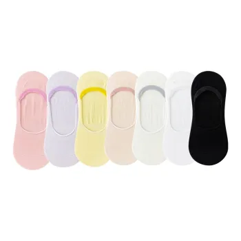 Caramella No Show Socks Women's 7 Pack