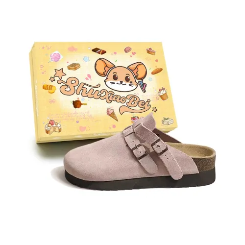 SHUXIAOBEI Slip-Resistant Wrap-toe Slippers Women's