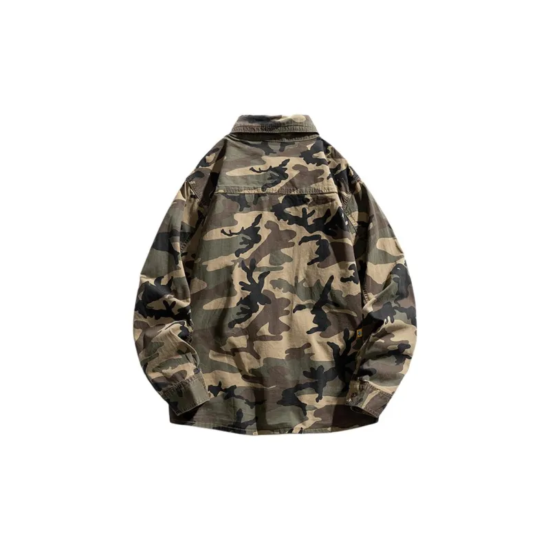 Yalu Jackets Coats Unisex Army Green-3