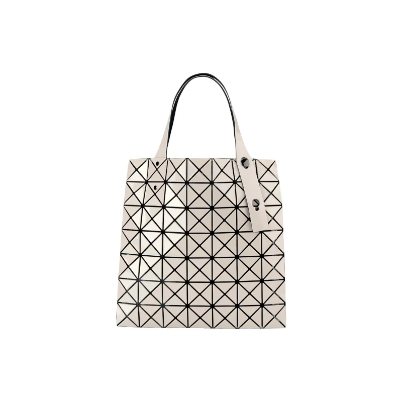 ISSEY MIYAKE Prism PVC One Shoulder Handbags Women's Beige-2