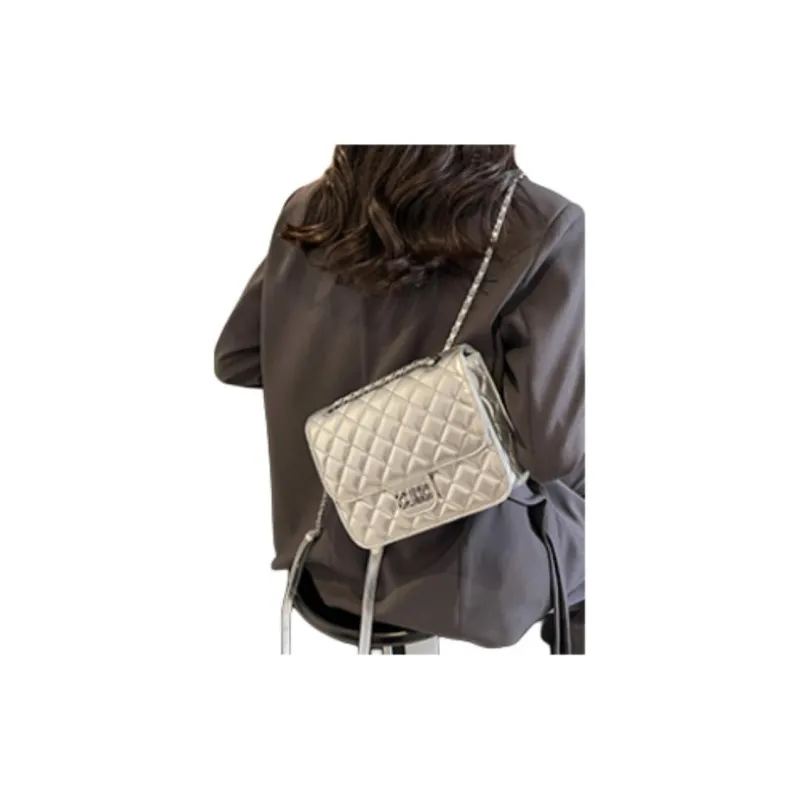 ResNonverba PU Crossbody Backpack Shoulder Bag Regular Women's Multicolor-4