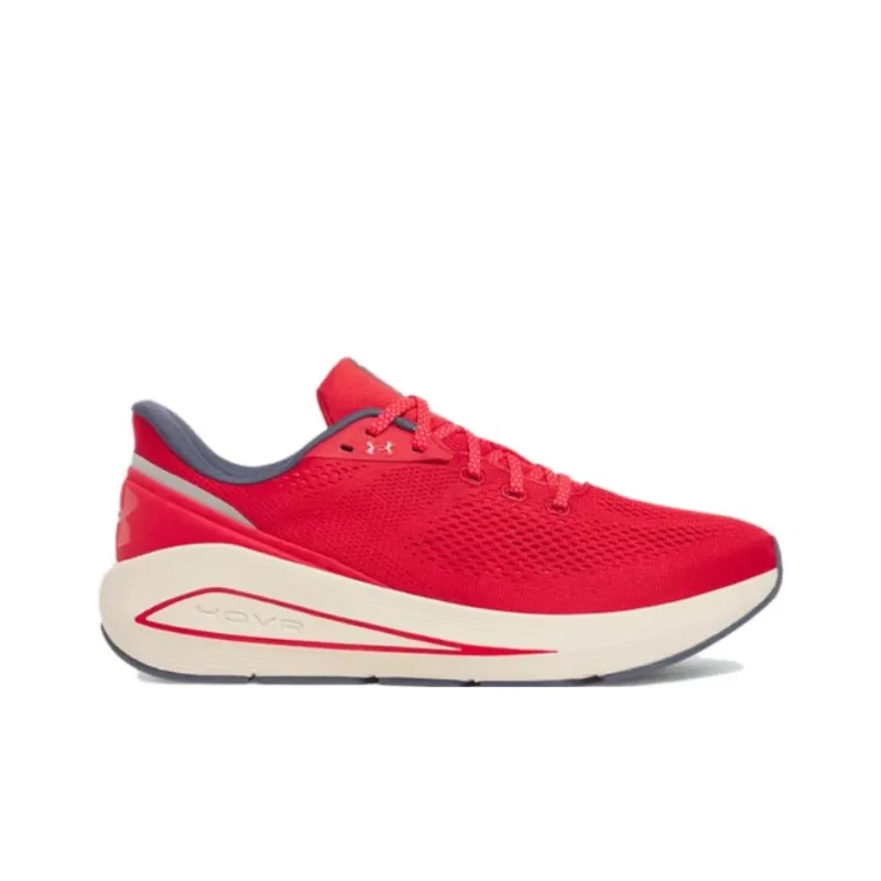 Under Armour Sonic 7 Anti Slip Wear Resistant Low Top Running Shoes Men's Red-1