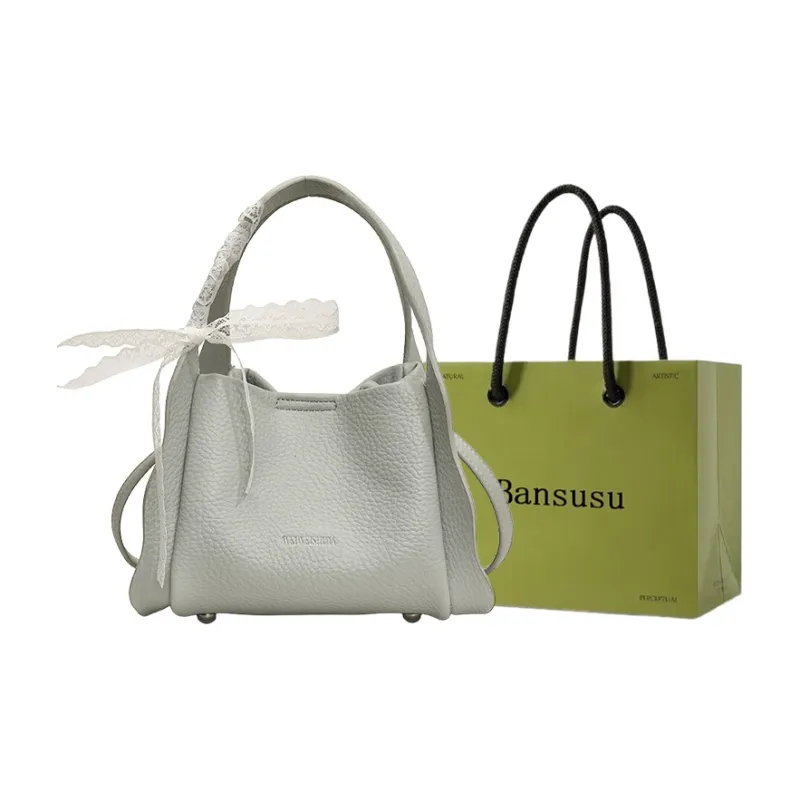 Bansusu PU Handbag Regular Women's White/Pink/Silver/Blue/Black-15