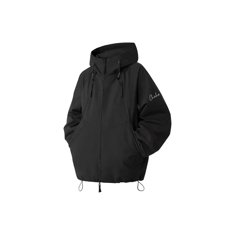 CHOUCHOUS Urban Living/Travel/Commuting Wear Resistant Water Resistant Windproof Windbreaker Jacket Unisex-0