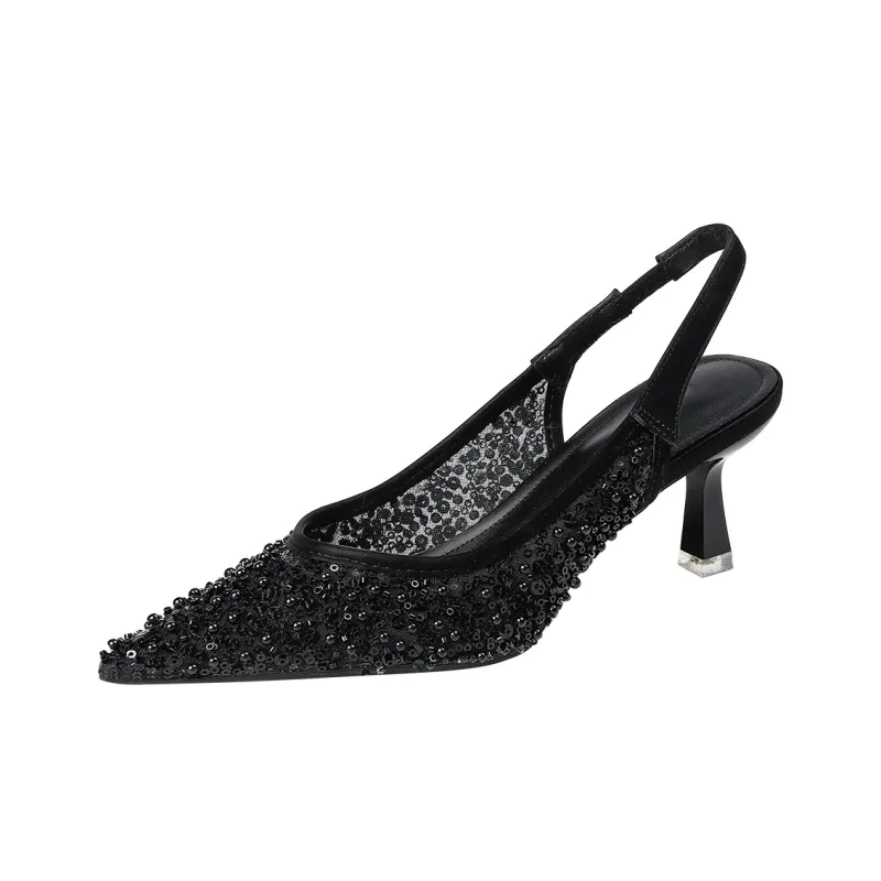 YAFEI XUANYU Slim Heel High Heels 6.5CM Women's-0