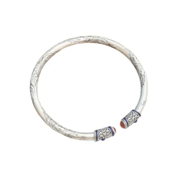 UZIID 999 Fine Silver Bangles Unisex