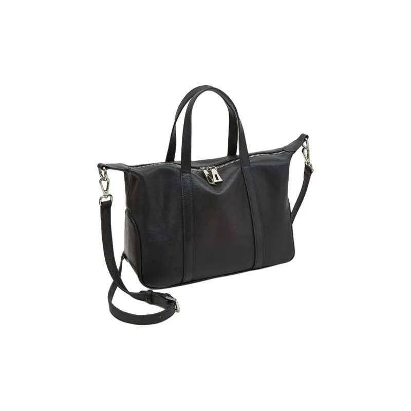 Old Man's Head Vegetable Tanned Cow Leather Crossbody Bag Regular Women's Black/Coffee/Brown-14