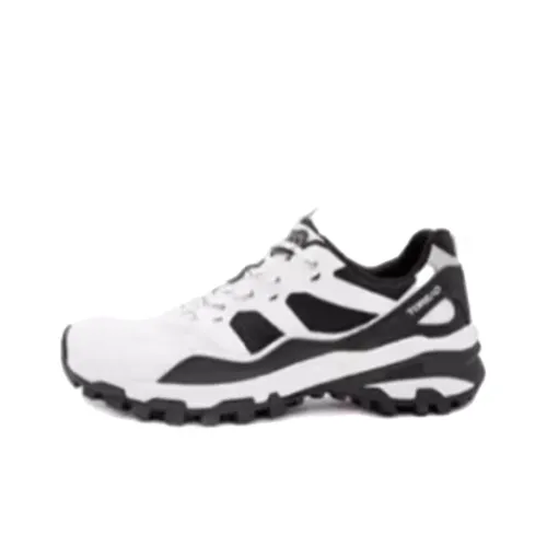 TOREAD Anti-Slip Wear-Resistant Low-Top Trekking Shoes Women's White Black