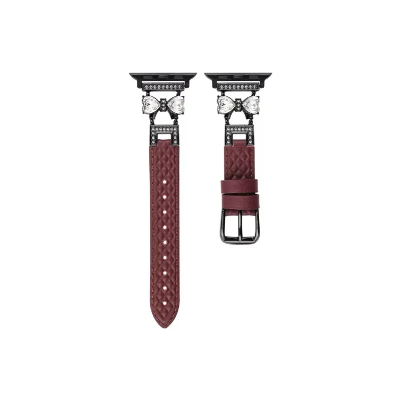 IWabcertoo Watch Band Apple Compatibility 200mm Genuine Leather Material-11
