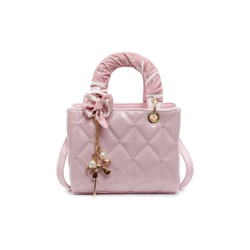 Yalu PU Shoulder Bag, Crossbody Bag, Handbag Regular Women's Black/Ecru/Pink/Burgundy-15