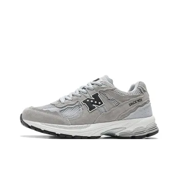 NFL Guoli N Series Cushioned Wear Resistant Coverage Low Top Running Shoes Unisex Light Gray