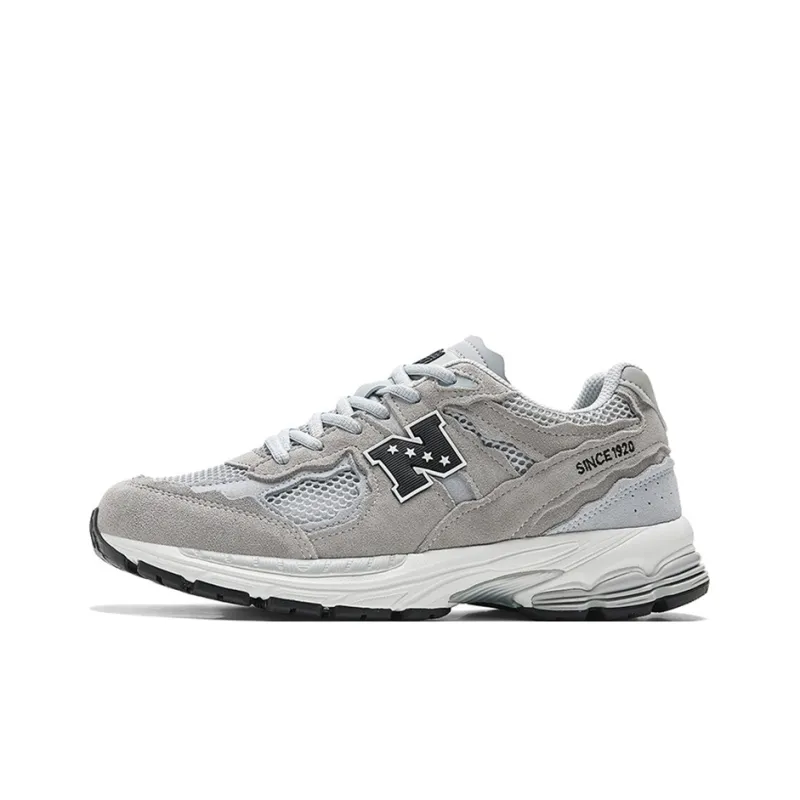 NFL Guoli N Series Cushioned Wear-Resistant Coverage Low-Top Running Shoes Unisex Light Gray-0