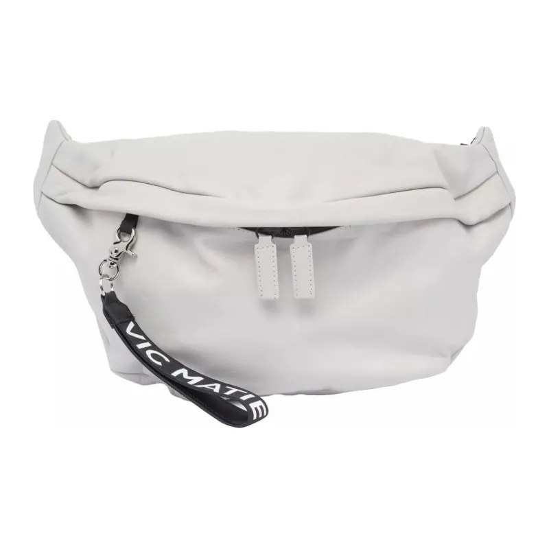 Vic Matie Calfskin Fanny Pack Women's White-0