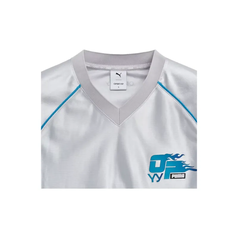 PUMA x Open Yy T-Shirt Men's Silver Gray-4