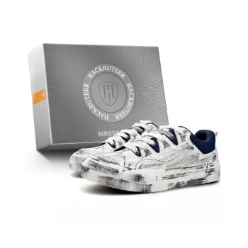 HACKBUTEER Low Top Skateboard Shoes Men's Box Included