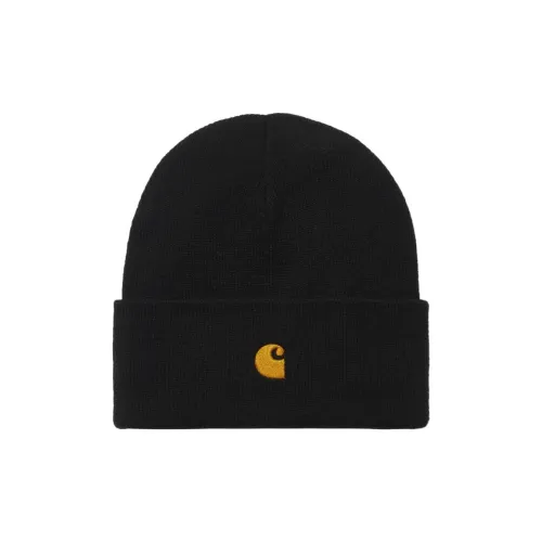Carhartt WIP Knitted Fabric, Acrylic Beanies Unisex Black
