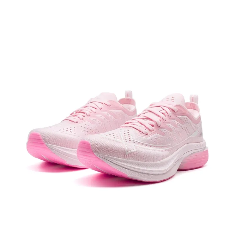 XTEP Cushioning Anti-Slip Wear-Resistant Coverage Support Rebound Low-Top Training Running Shoes Women's Luoer Rainbow-2