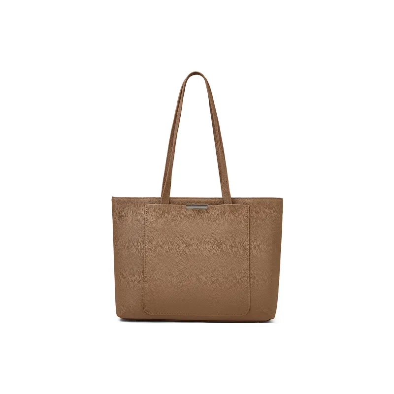 Old Man's Head Synthetic Leather Tote Bag Shoulder Bag Regular Women's Black/elephant Grey/brown-8