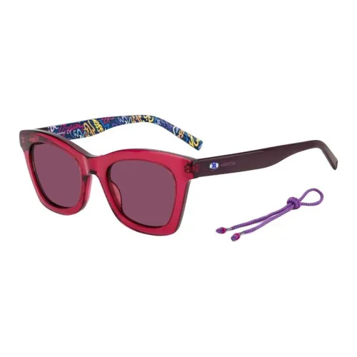 M Missoni Square Sunglasses Women's Red