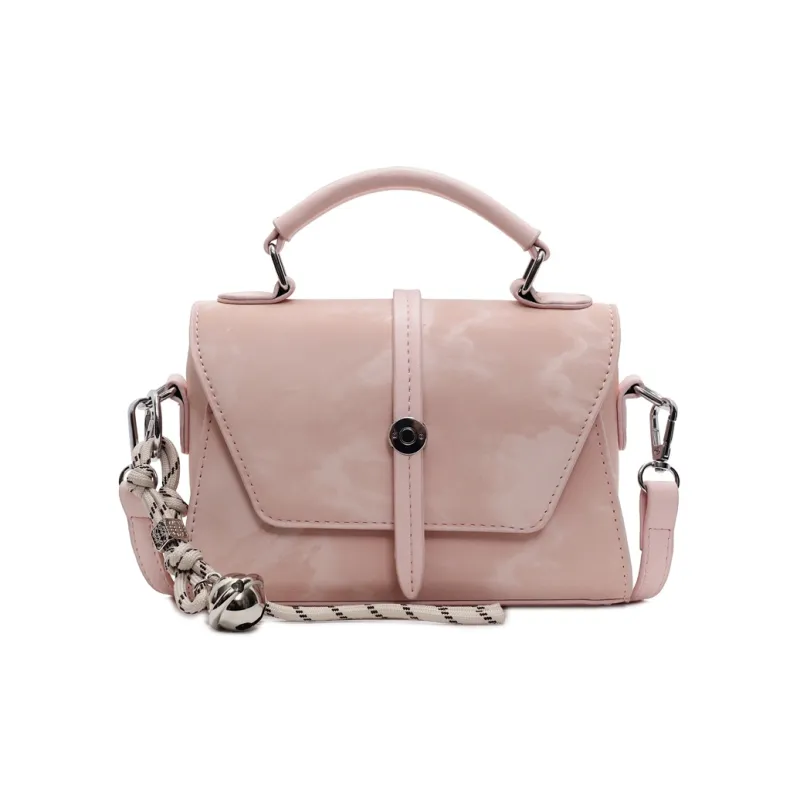 Yalu PU Shoulder Bag, Crossbody Bag, Handbag Women's Black/Pink/Ecru/Blue/Silver-8
