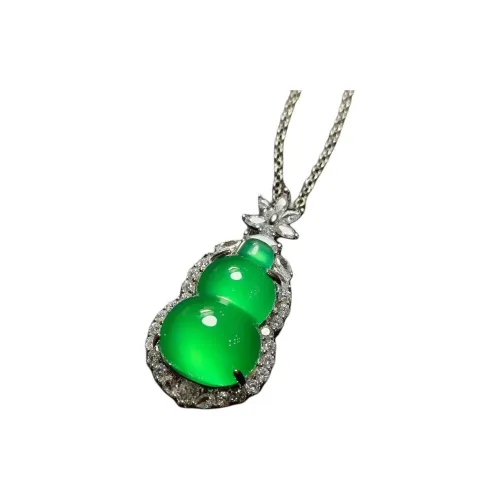 JUNWEN Chalcedony Necklaces Women's