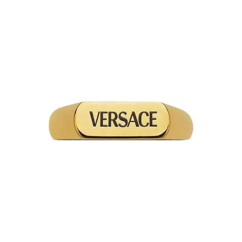 VERSACE Logo engraved Ring-1