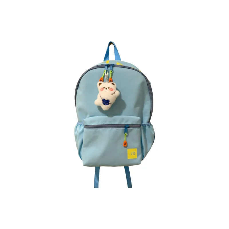 URBAN FOREST Polyester Backpack Unisex White/Black/Purple/Green/Blue-16