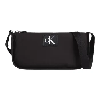 CALVIN KLEIN Recycled Nylon Crossbody Bag, Shoulder Bag Regular Women's Black