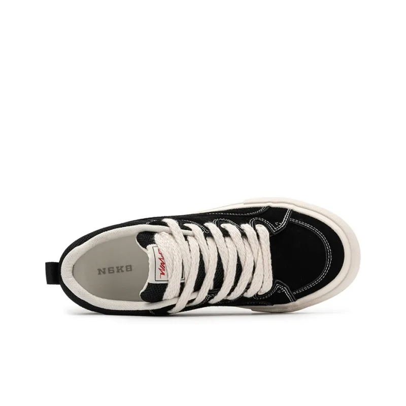 N6K8 Anti Slip Wear Resistant Low Top Skateboard Shoes Men's-18