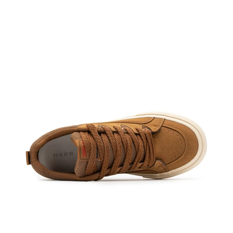N6K8 Anti Slip Wear Resistant Low Top Skateboard Shoes Men's-23