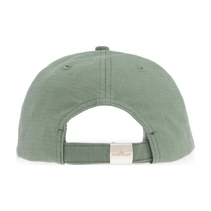STONE ISLAND Compass Embroidered Baseball Cap-1