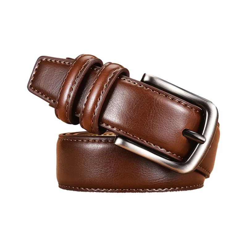 ACUC Cow Leather Leather Belts Unisex 2.3cm-1