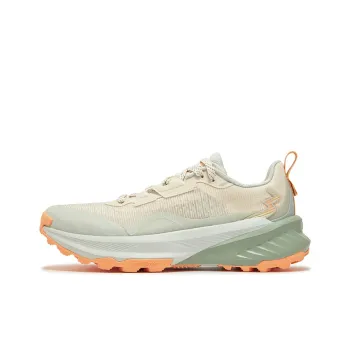 361° Anti Slip And Wear Resistant Breathable Low Top Running Shoes Women's Thin Gray Green