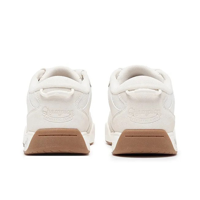 Champion Quantum Shoes Low Top Skateboard Shoes Women's Milk White/Black-3
