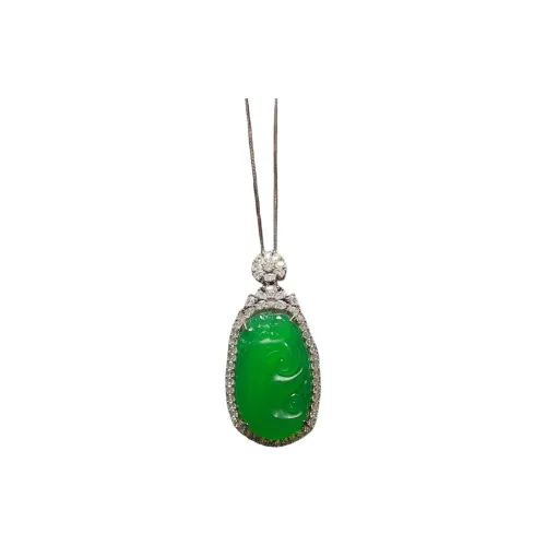 JUNWEN Chalcedony Necklaces Women's