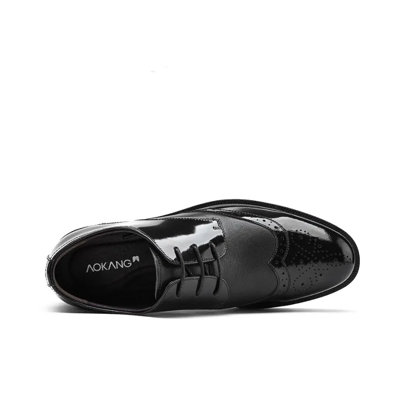 AOKANG Casual Shoes Men's Black-4